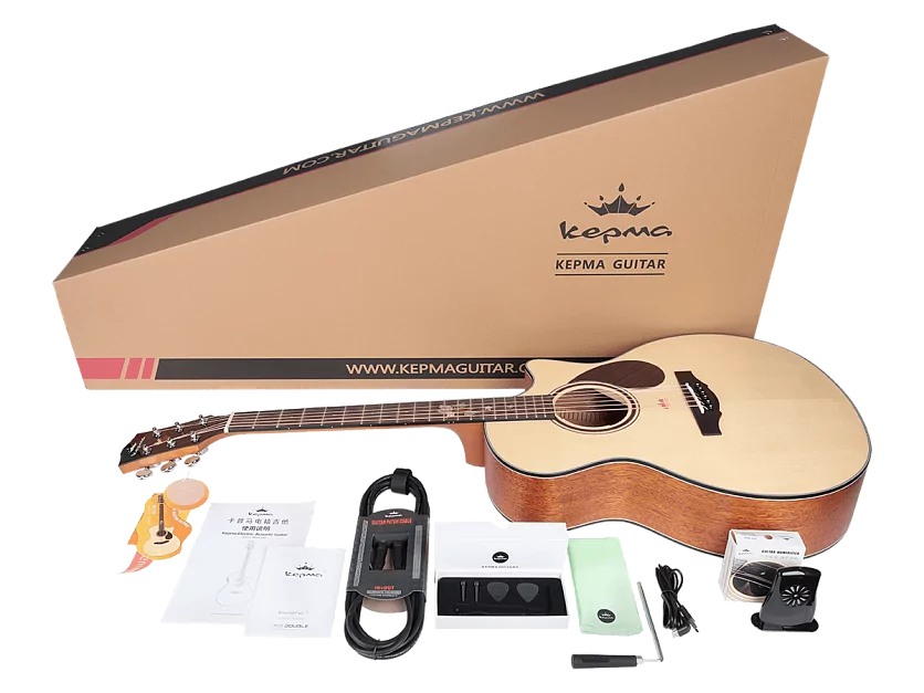 Электроакустическая гитара Kepma F0EPRO-N 7