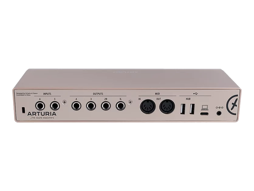 Аудиоинтерфейс USB Arturia MiniFuse 4 Champagne 5