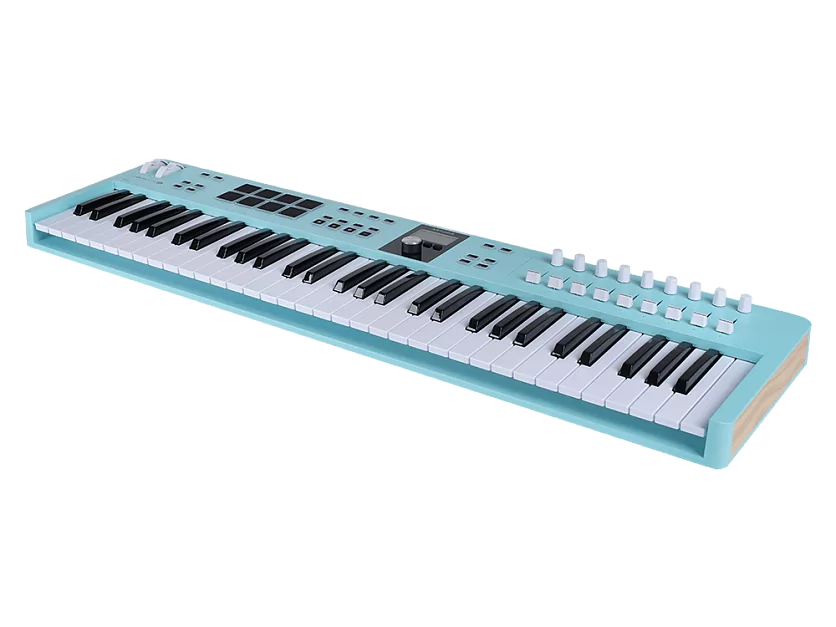 MIDI клавиатура Arturia KeyLab Essential 61 mk3 Aquamarine 4