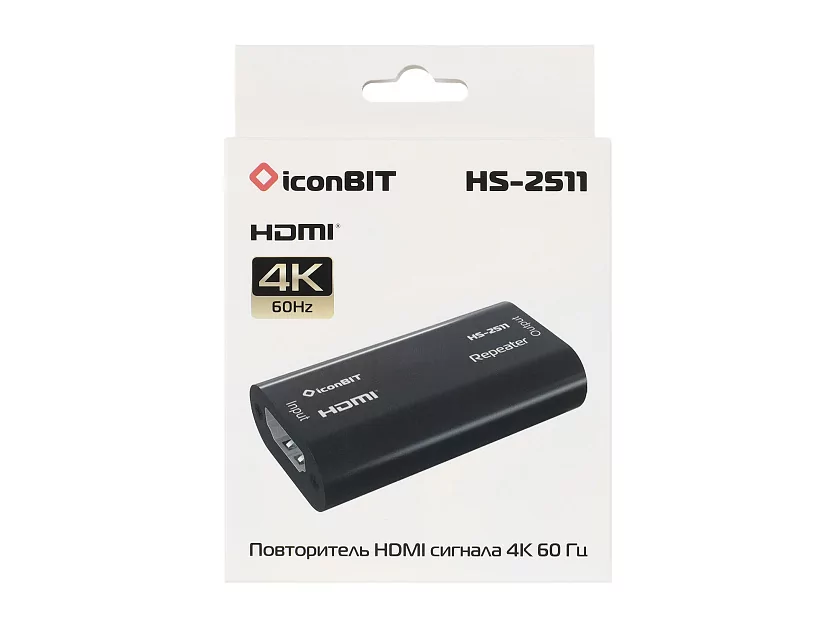 Повторитель-усилитель сигнала HDMI iconBIT HS-2511 13