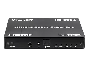 Коммутатор, усилитель распределитель HDMI iconBIT HS-2504 3