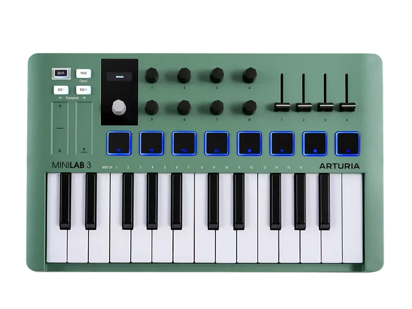 MIDI клавиатура Arturia MiniLAB 3 Mint Edition