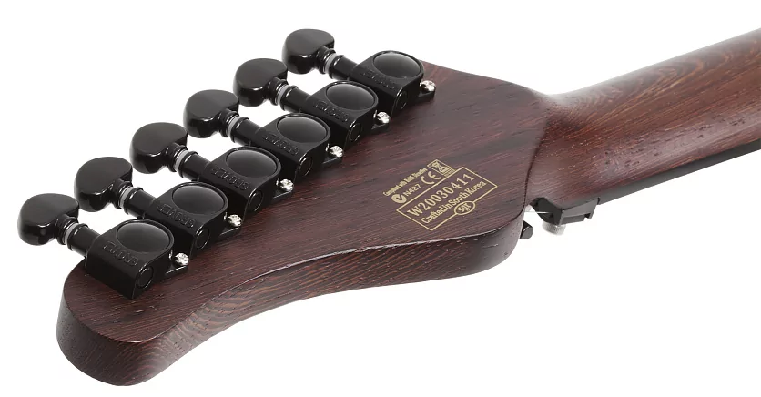 Электрогитара SCHECTER SUN VALLEY SUPER SHREDDER EXOTIC BLACK LIMBA BL 12