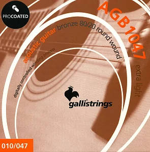 Комплект струн GALLI STRINGS AGB1047