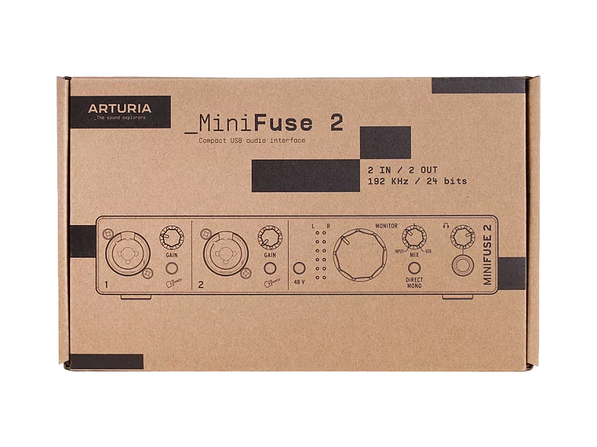 Аудиоинтерфейс USB Arturia MiniFuse 2 Black 14