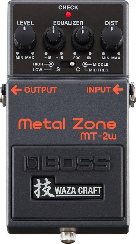 Гитарная педаль дисторшн Waza Craft (переиздание MT-2) BOSS MT-2W