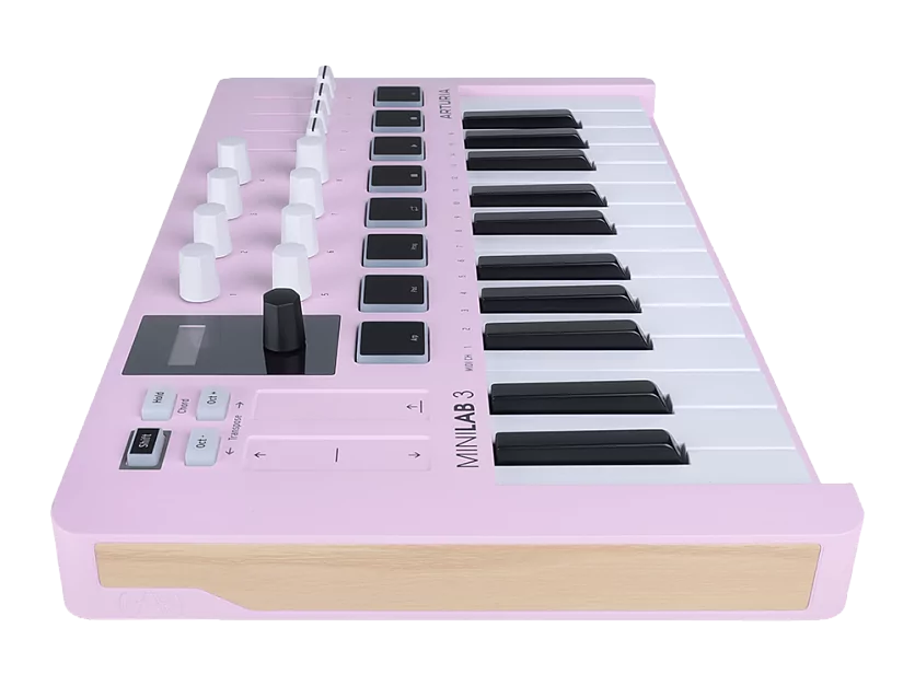 MIDI клавиатура Arturia MiniLAB 3 Rose Quartz 7