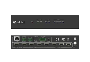 Контроллер видеостены 4K60 HDMI Infobit iWall 204 2