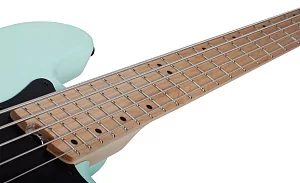 Бас-гитара SCHECTER J-5 SEA FOAM GREEN w/MAPLE 2