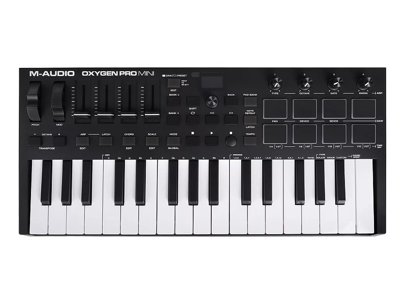 MIDI клавиатура M-audio Oxygen Pro Mini 8