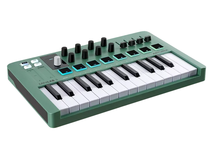 MIDI клавиатура Arturia MiniLAB 3 Mint Edition 2