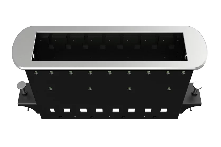 Прямоугольный металлический корпус Wize Pro WRTS-M-8BOX-S 3