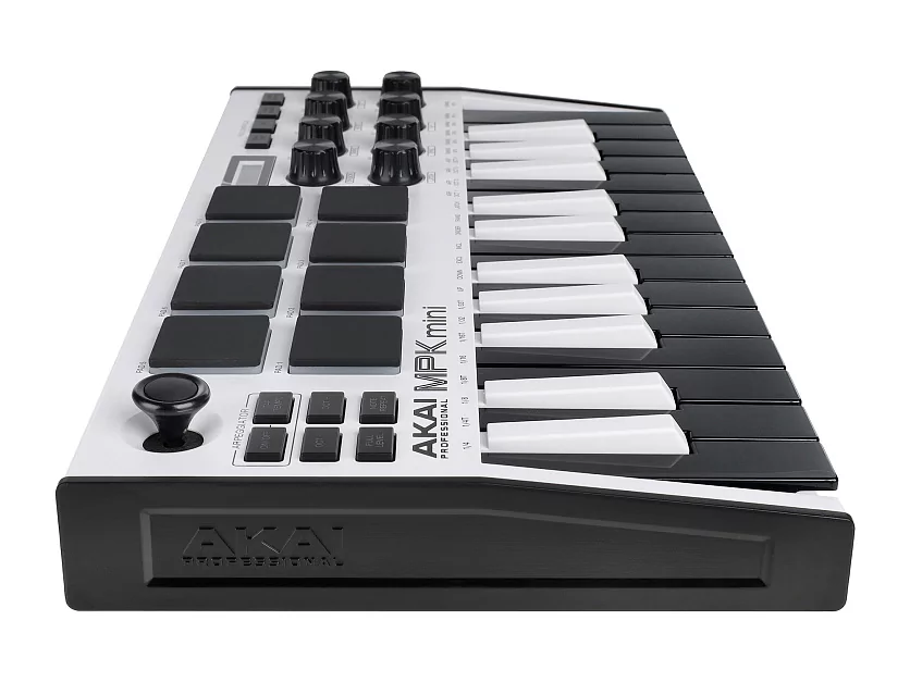 MIDI клавиатура AKAI MPK Mini MK3 White 8