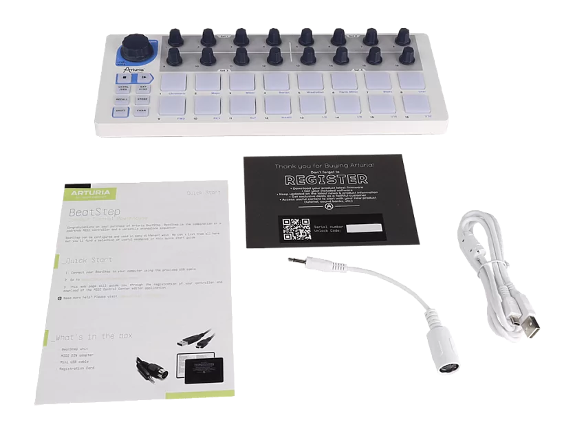 MIDI контроллер (Микшер-семплер (контроллер)) Arturia BeatStep 7