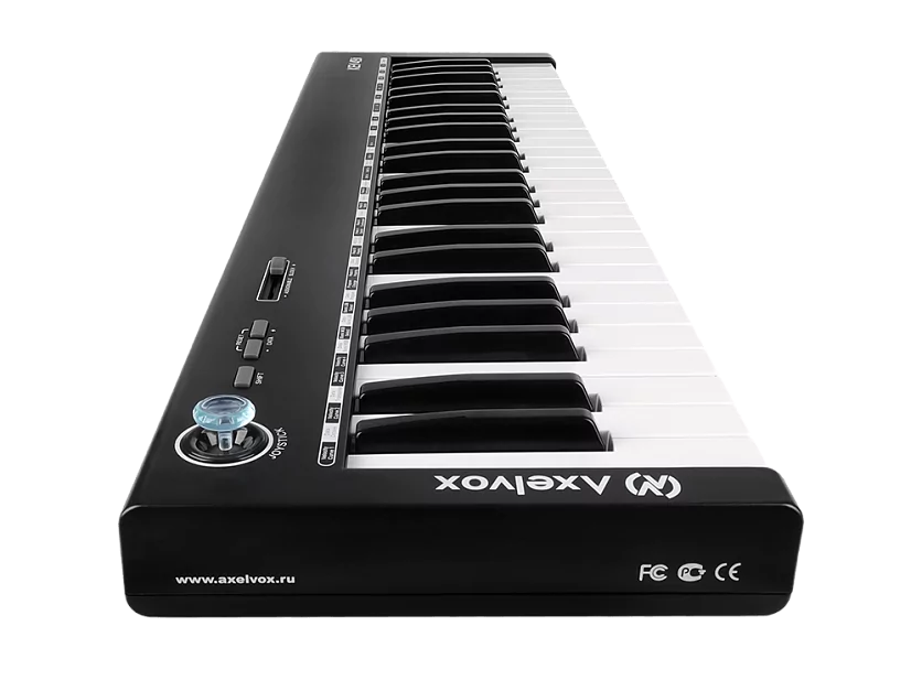 MIDI клавиатура Axelvox KEY49j Black 11