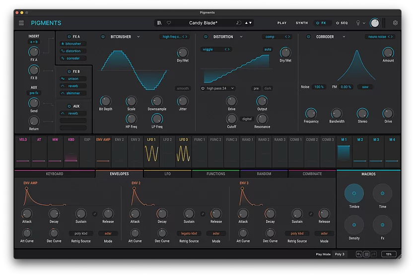 Электронная лицензия Arturia Pigments 7 (electronic license) 5