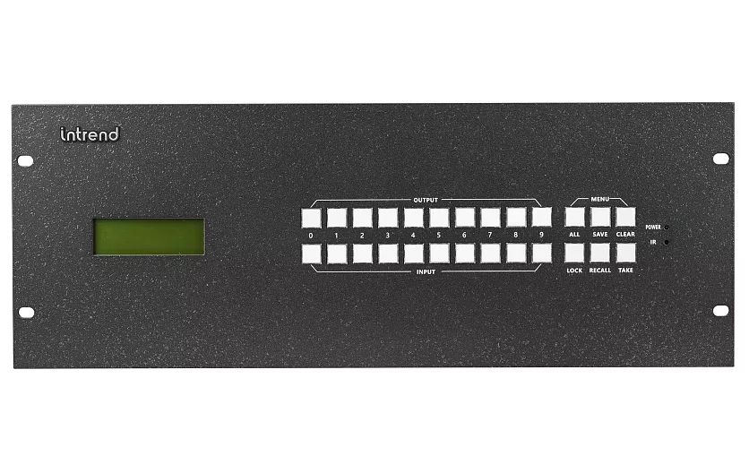 Шасси модульного матричного коммутатора Intrend ITMMS-16x16 2