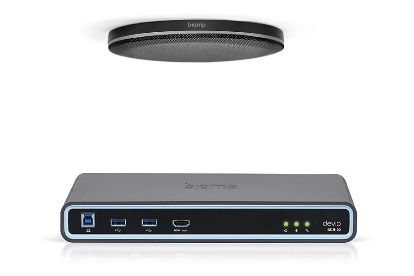 Микрофон с аудиопроцессором Biamp DevioSCR-20CX(BLACK)