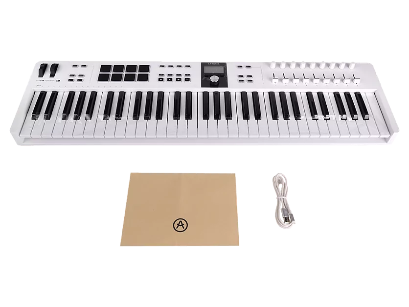 MIDI клавиатура Arturia KeyLab Essential 61 mk3 White 7