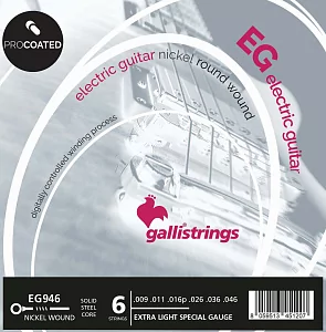 Комплект струн GALLI STRINGS EG0946