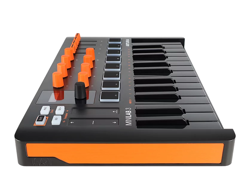 MIDI клавиатура Arturia MiniLAB 3 Orange Edition 6