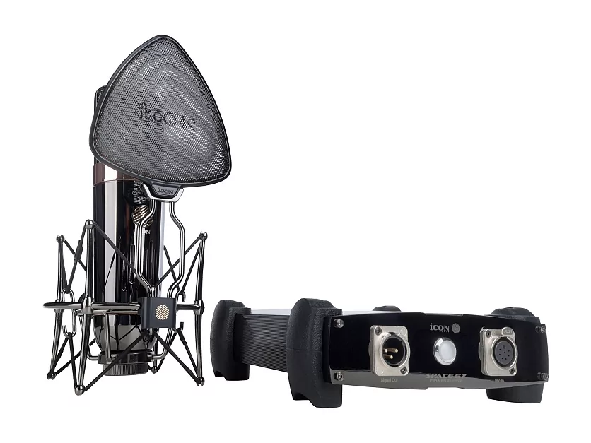 Профессиональный студийный ламповый микрофон Icon Space 67 45