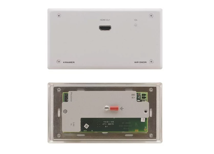 Настенная панель, приёмник Kramer Electronics WP-580R/EU(W)-86