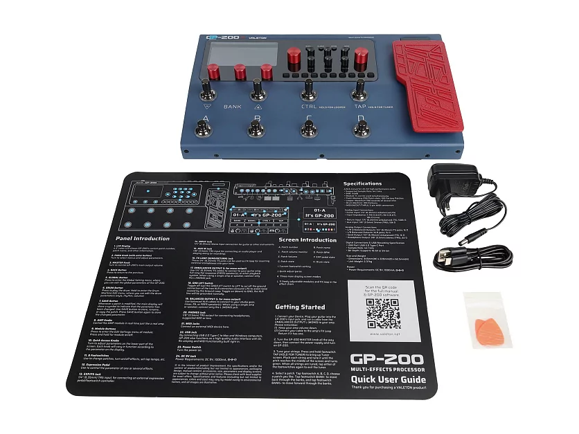 Напольный процессор эффектов Valeton GP-200X 13