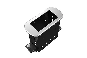 Прямоугольный металлический корпус Wize Pro WRTS-M-4BOX-S 2