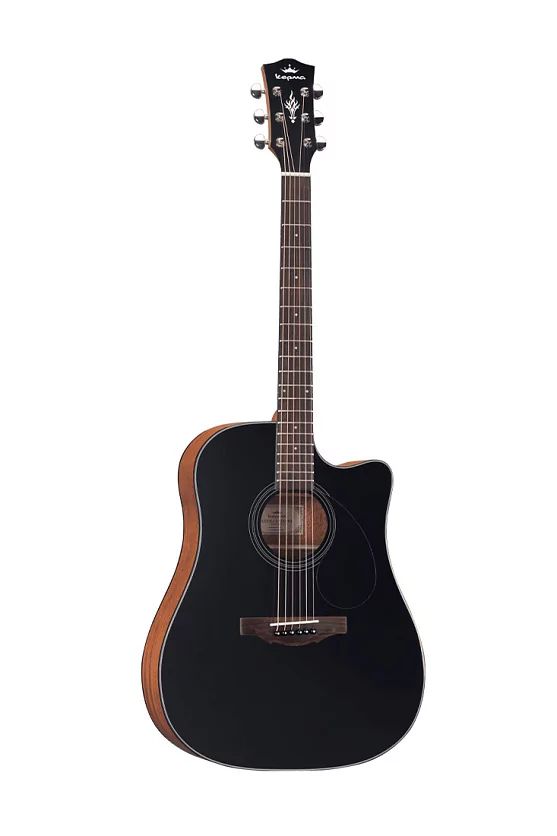 Трансакустическая гитара Kepma EDCE PLUS-K10PRO-BKM