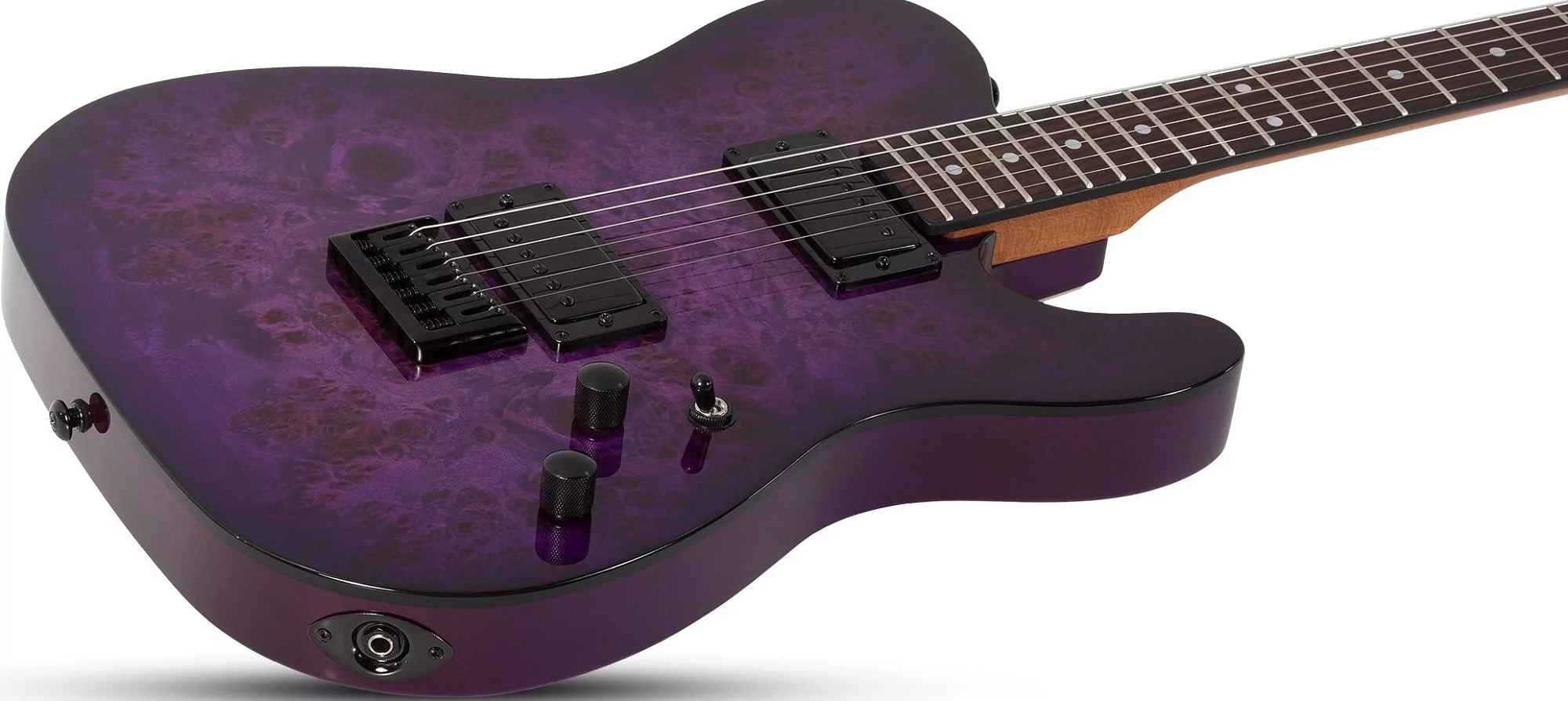 Электрогитара SCHECTER PT STANDARD PURPLE BURST BURL PBB 4