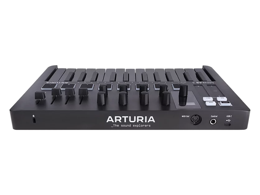 MIDI клавиатура Arturia MiniLAB 3 Deep Black 10