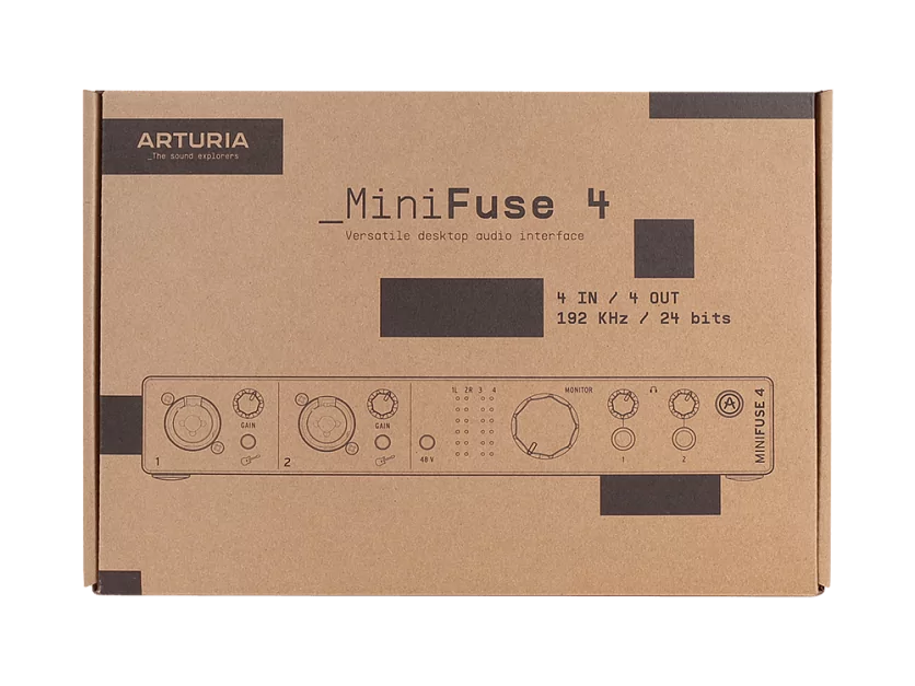 Аудиоинтерфейс USB Arturia MiniFuse 4 Black 17