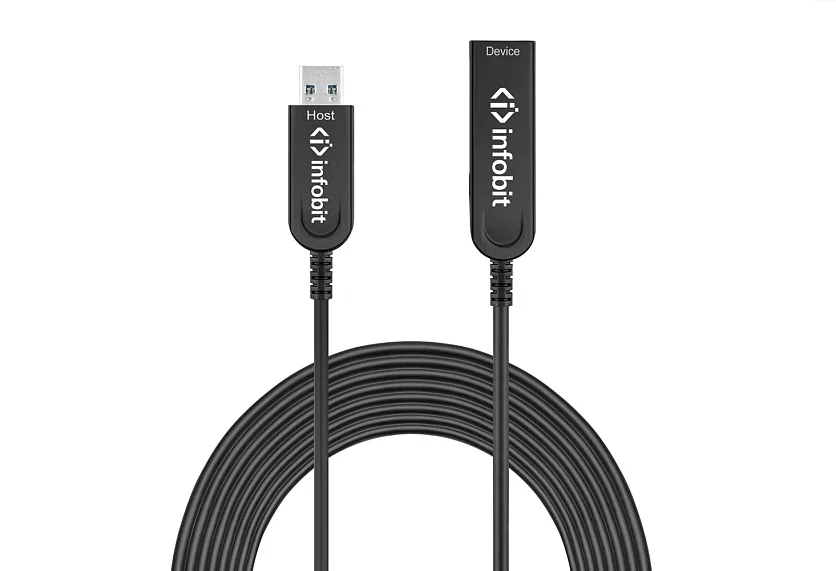 Кабель оптический активный USB 3.1 Gen 2 Infobit U31-AMAF32-15 2