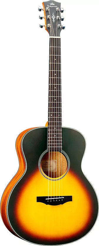 Трансакустическая гитара с уменьшенным корпусом Kepma ES36E-K10PRO-3TSM