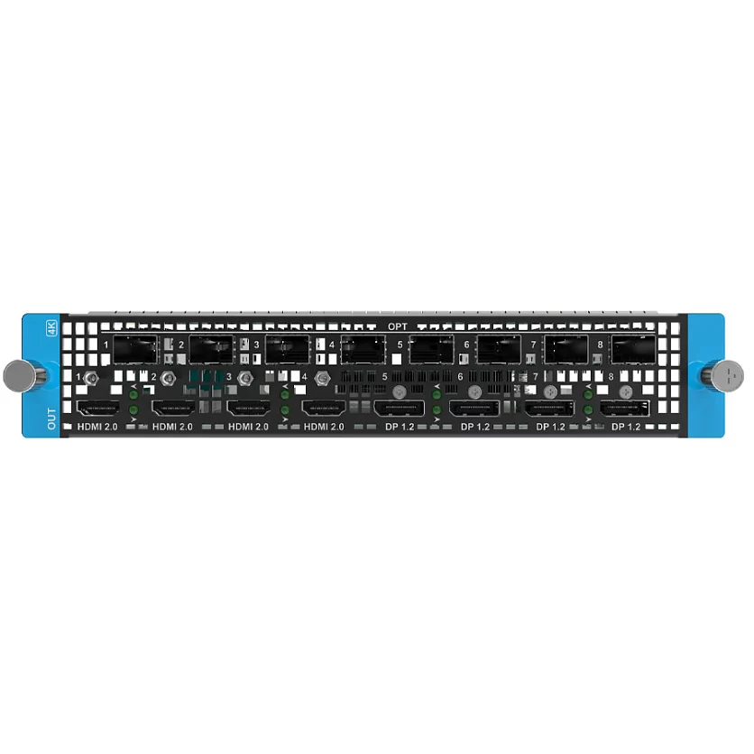 Карта выхода Pixelhue Q8_4xHDMI2.0+4xDP1.2+8xSFP Output Card
