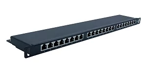 Патч-панель 19" Wize Pro W0.5U24CAT5E-SH 3