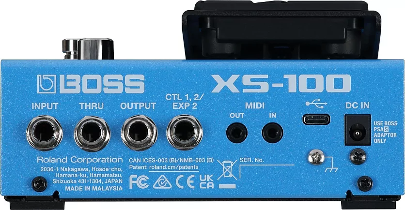 Полифонический питч-шифтер BOSS XS-100 2
