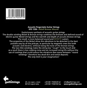Комплект струн GALLI STRINGS GFS1256 2