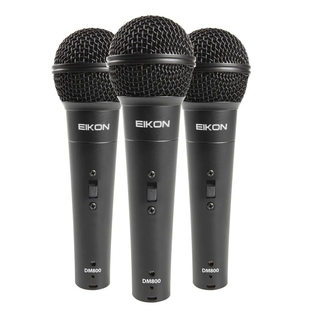 Комплект из 3-х вокальных микрофонов EIKON DM800KIT