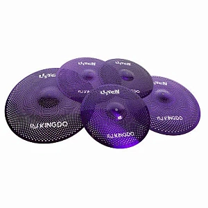 Комплект тарелок KINGDO LOW VOLUME SET 14"+16"+18"+20" VIOLET
