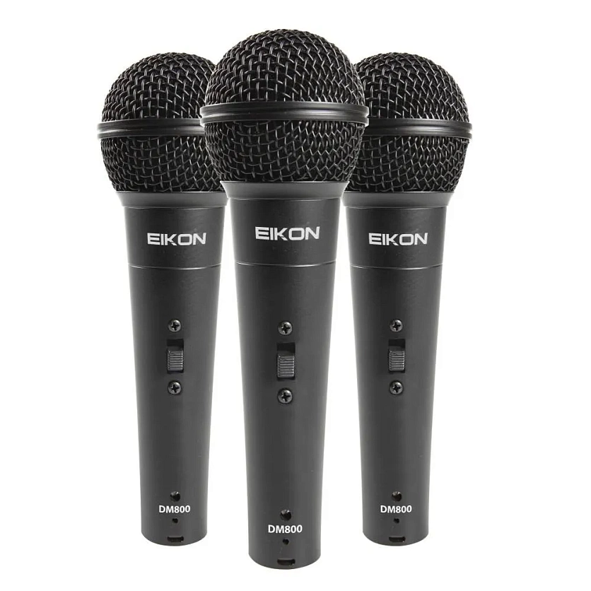Комплект из 3-х вокальных микрофонов EIKON DM800KIT