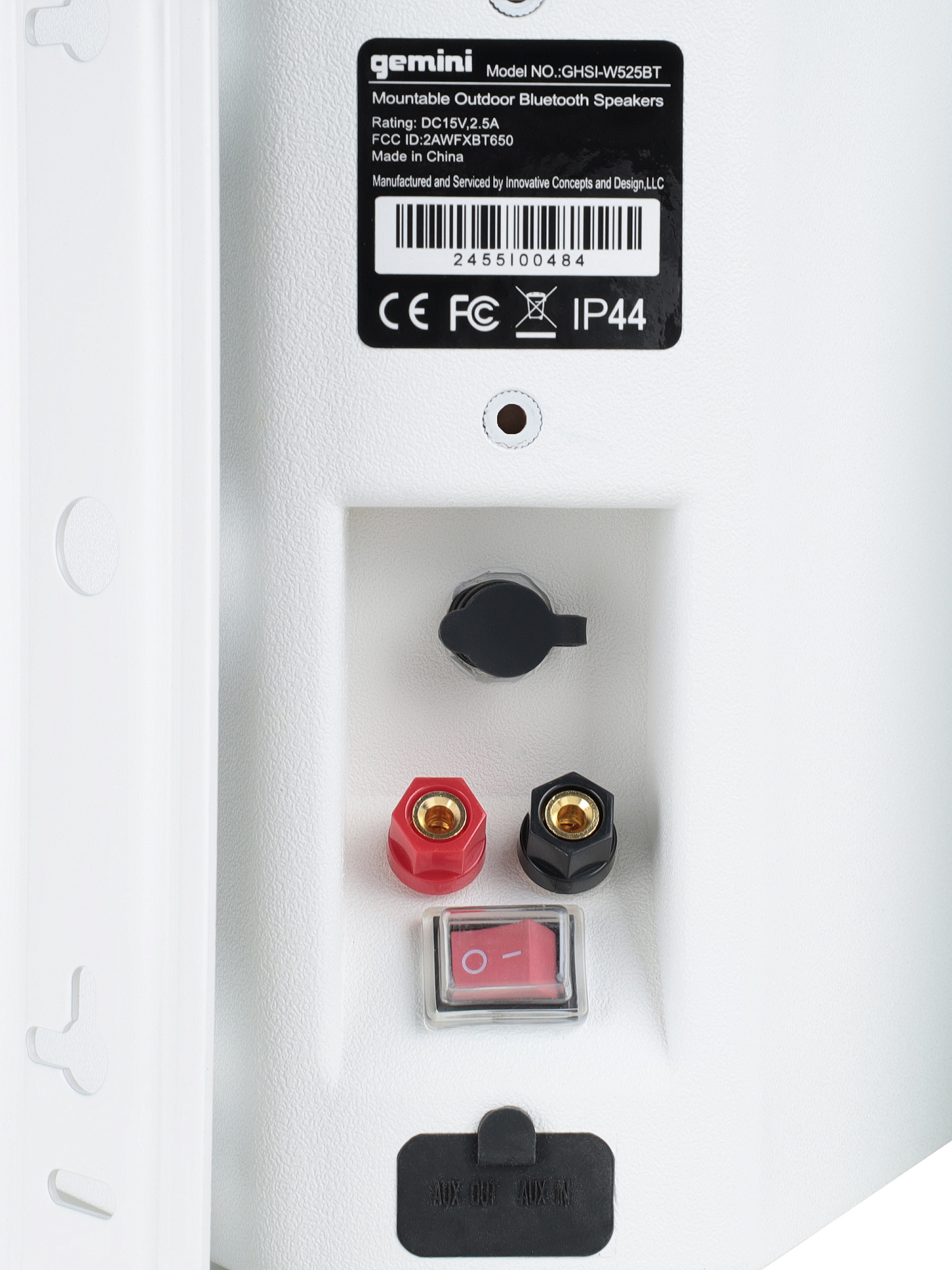 Акустическая система Gemini GHSI-W525BT-PR-WHT 5