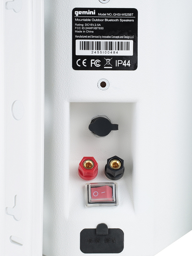 Акустическая система Gemini GHSI-W525BT-PR-WHT 5
