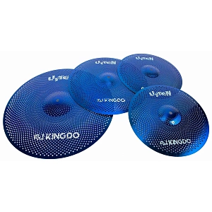 Комплект тарелок KINGDO LOW VOLUME SET 14"+16"+20" BLUE