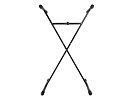 X-образная клавишная стойка K&M 18962-071-55 16