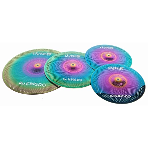 Комплект тарелок KINGDO LOW VOLUME SET 14"+16"+20" RAINBOW