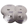 Комплект тарелок KINGDO LOW VOLUME SET 14"+16"+18"+20" SILVER