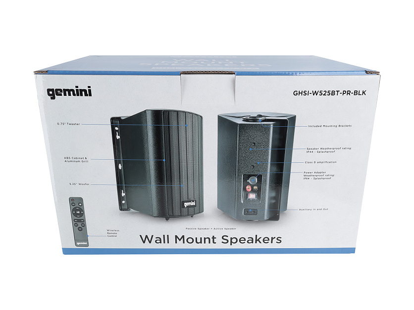 Акустическая система Gemini GHSI-W525BT-PR-BLK 31