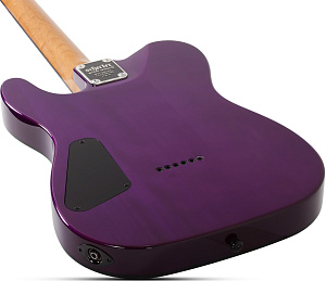 Электрогитара SCHECTER PT STANDARD PURPLE BURST BURL PBB 6